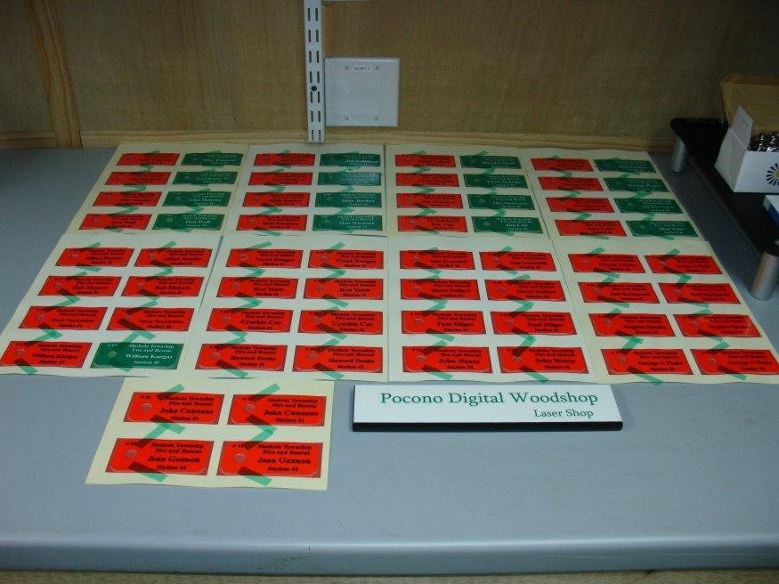 Fire Department Accountability tags Alu .040 - Member's Gallery - The ...